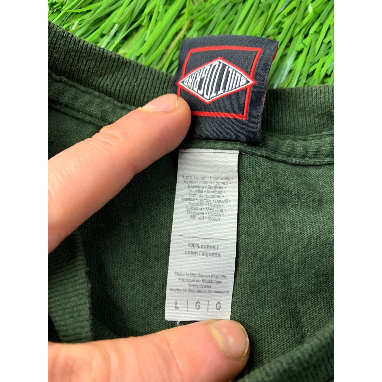 Vintage Independent Men Jersey T-Shirt Classic Short Sleeve Crew Neck L Dark Green Size L Size US L / EU 52-54 / 3 - 5 Thumbnail