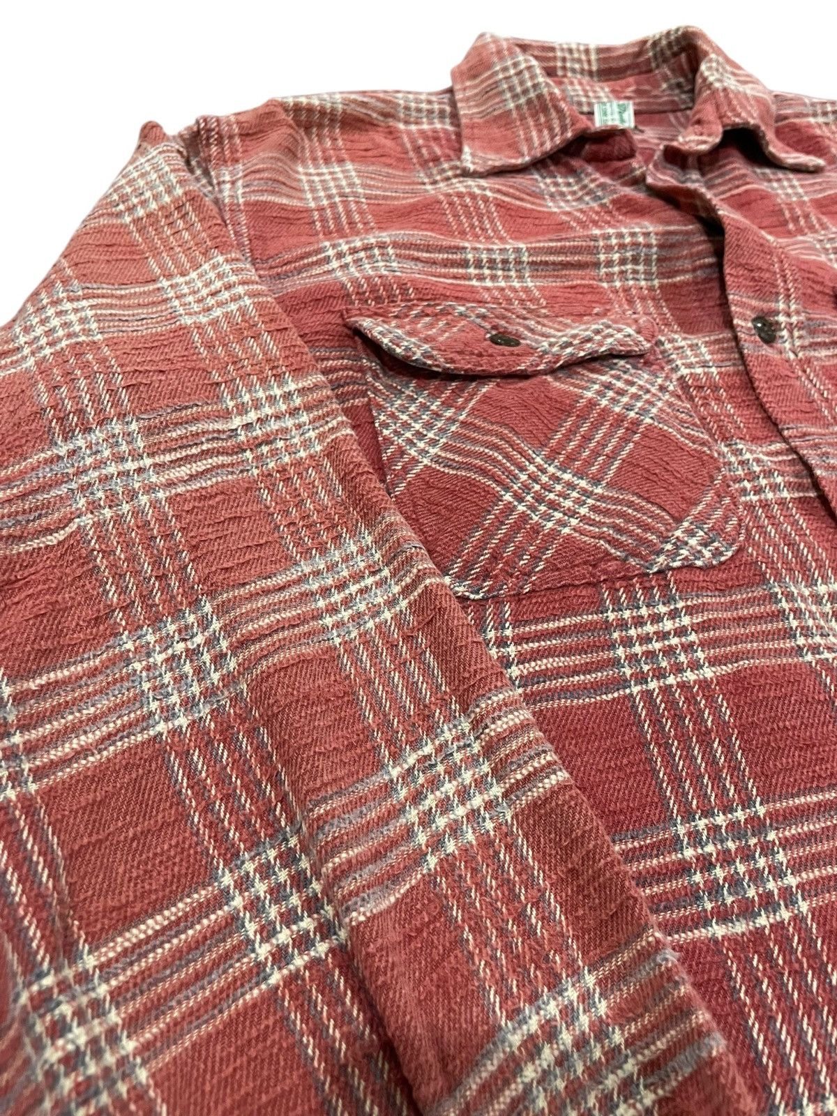 Sugar Cane VTG 80s Sugar Cane Co. Union Made Heavy Flannel Size US M / EU 48-50 / 2 - 10 Thumbnail