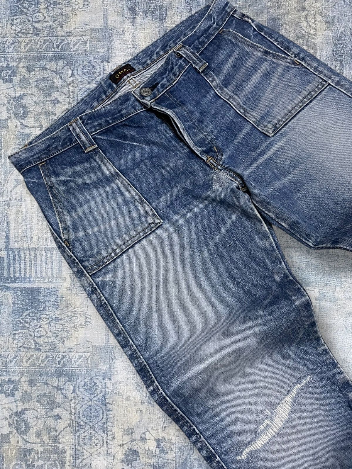 Japanese Brand Vintage 1990s Japan Designer Domingo Distressed Bush Pant Size US 31 - 7 Thumbnail
