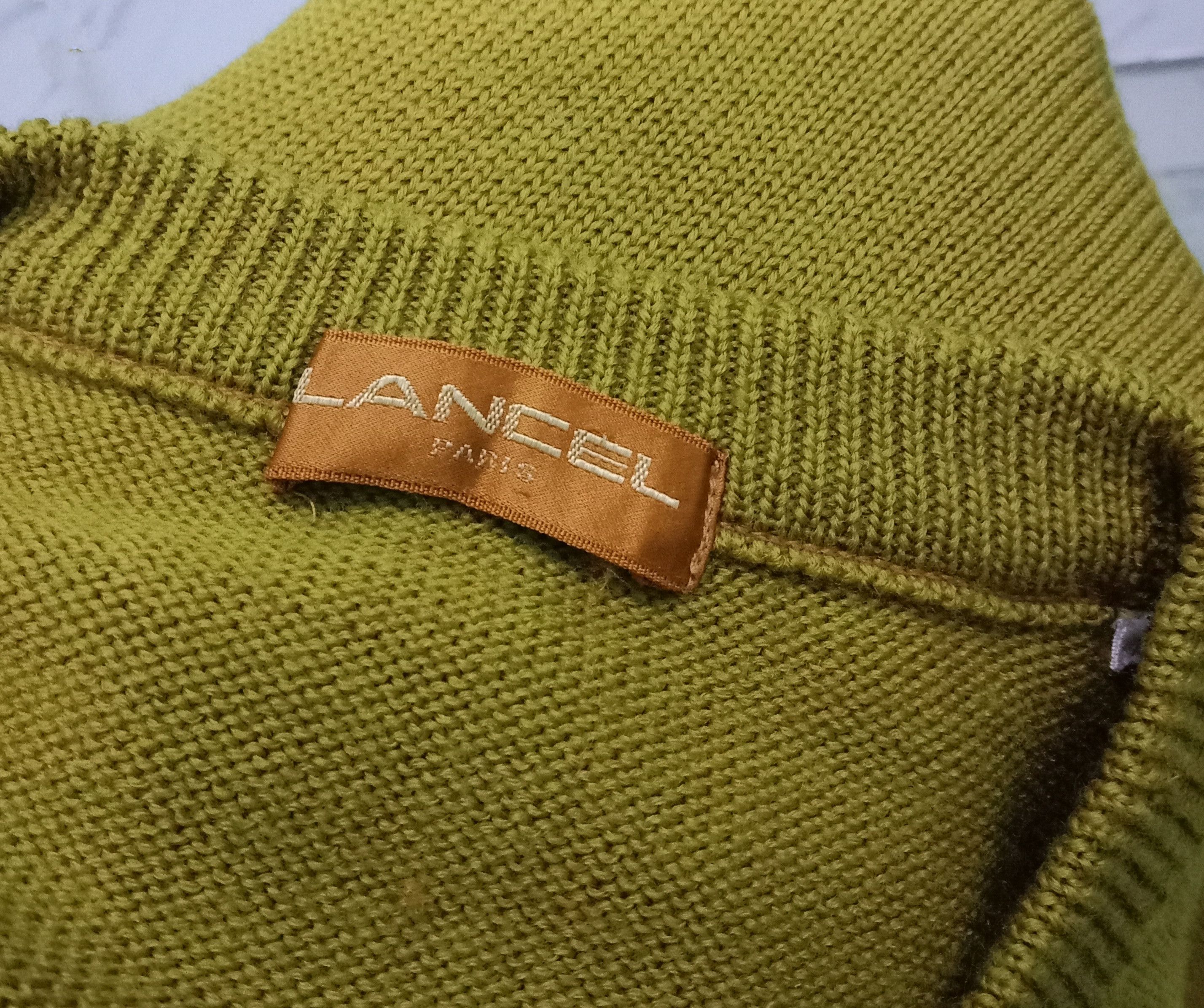 Lancel Vintage LANCEL Paris Knitwear Sweatshirt Size US L / EU 52-54 / 3 - 9 Thumbnail