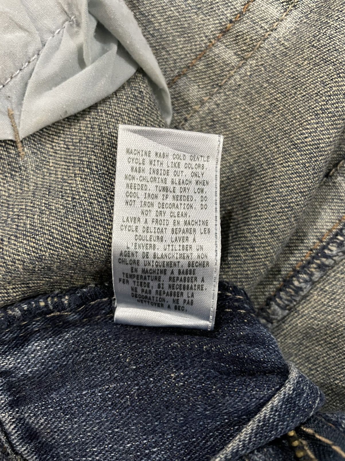 Guess × Vintage Vintage Guess Faded Rebel Straight Jeans Size US 32 / EU 48 - 10 Thumbnail
