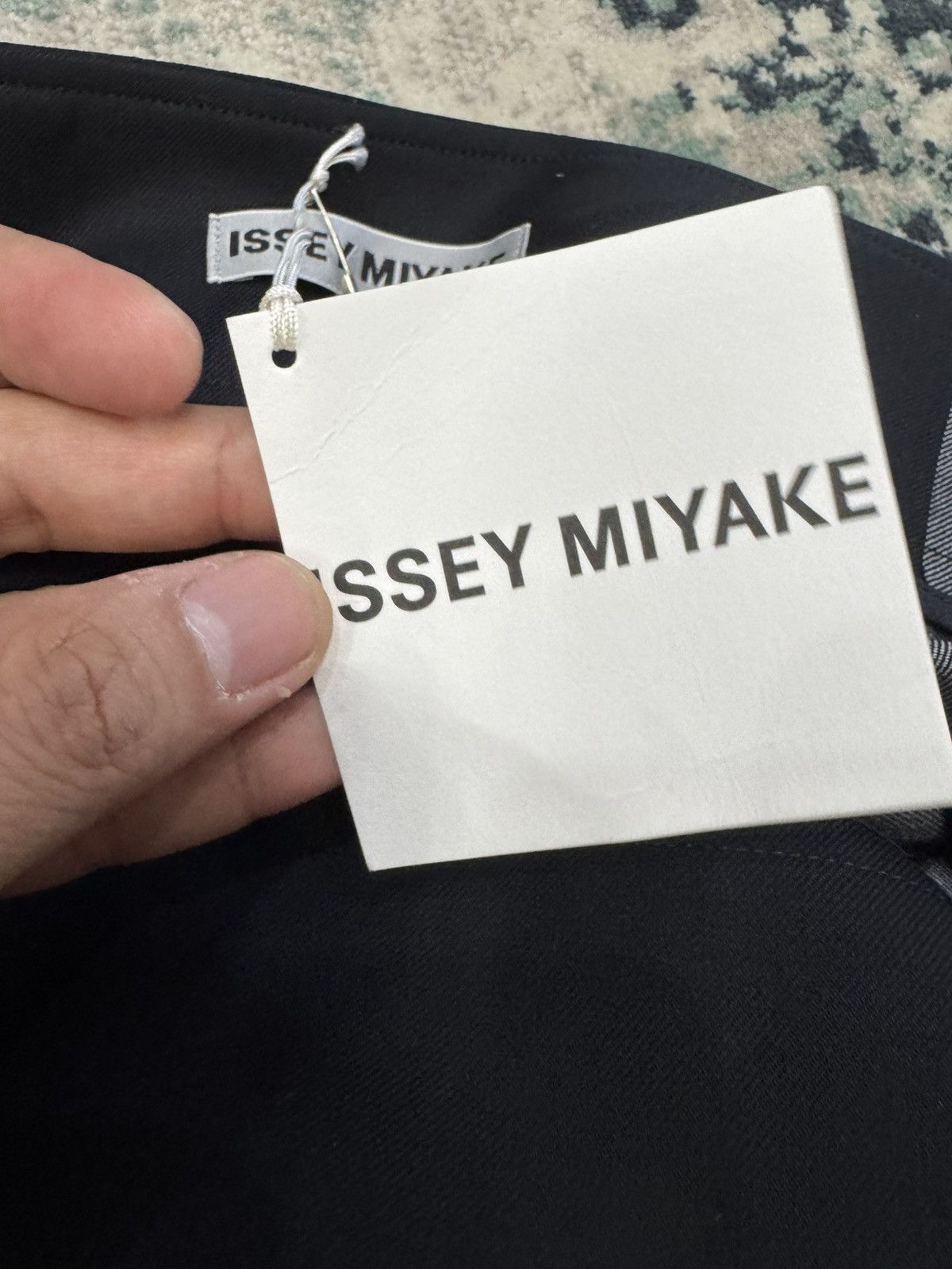 Issey Miyake ISSEY MIYAKE AW2019 BLOCK BOTTOM WOOL SKIRT Size 34" / US 12 / IT 48 - 5 Thumbnail