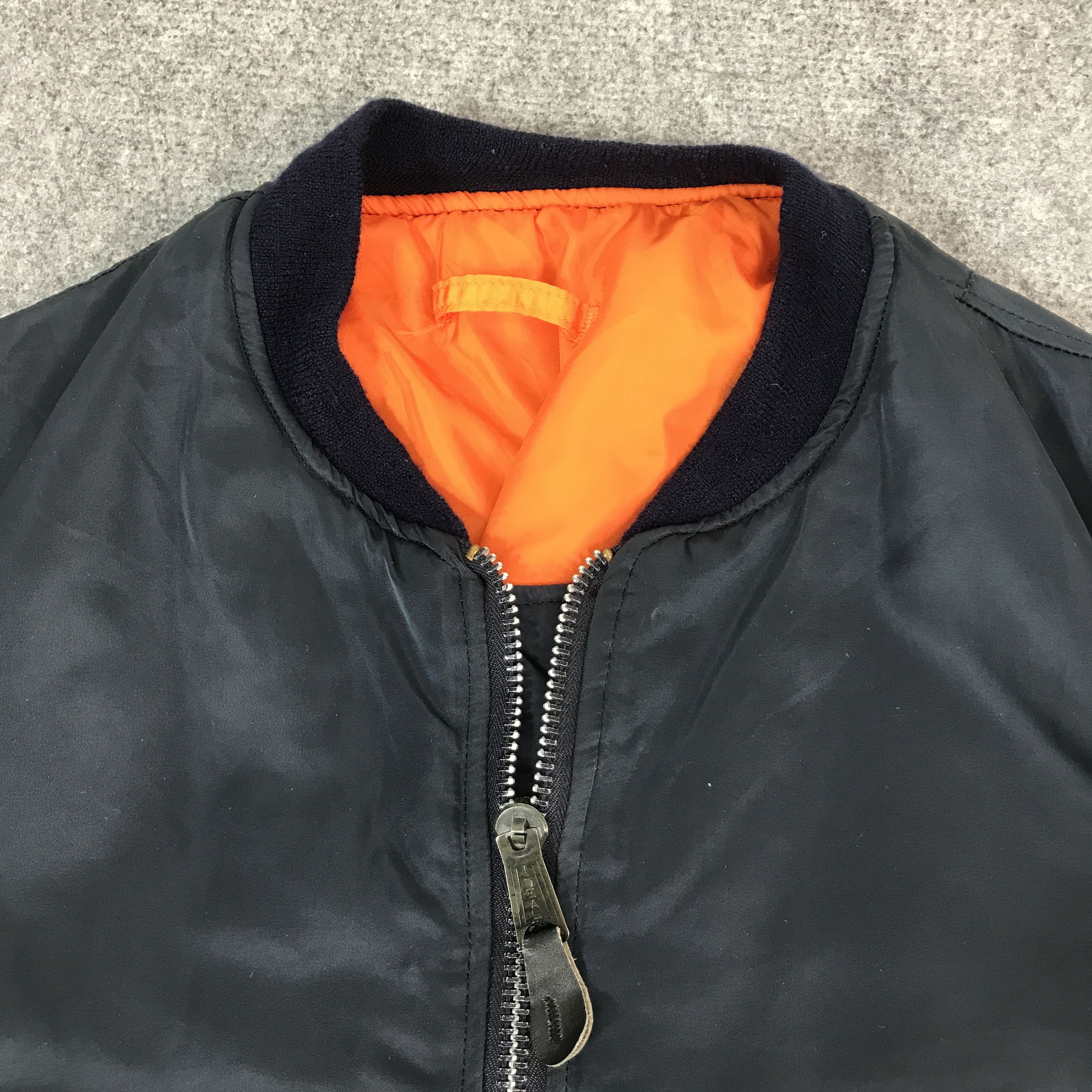 Vintage Vtg flyer's man intermediate Ma-1 Bomber jacket Size US L / EU 52-54 / 3 - 9 Thumbnail