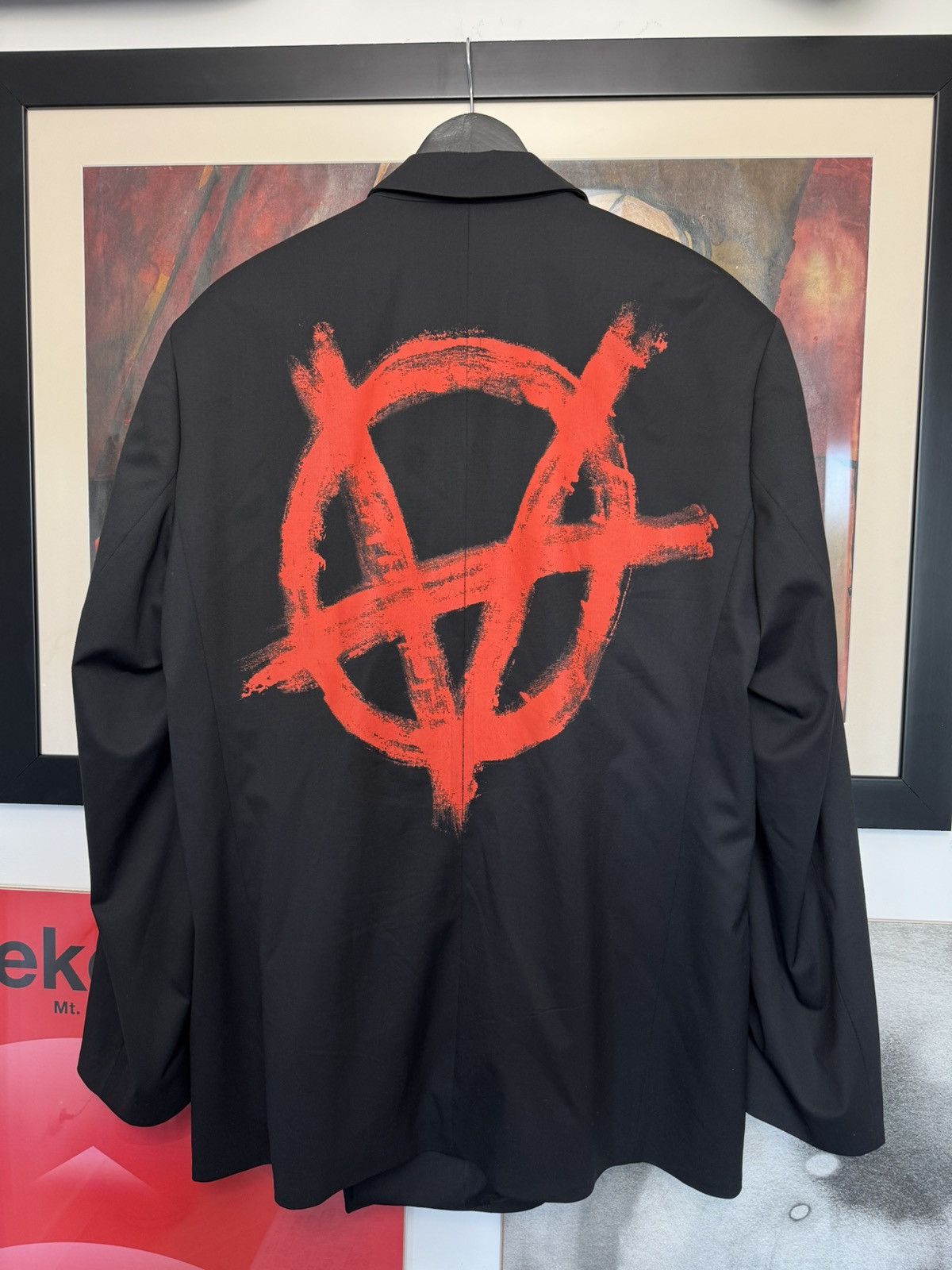Vetements Vetements AW20 Anarchy Black Sleeve Split Blazer Jacket Rare Size US M / EU 48-50 / 2 - 1 Thumbnail