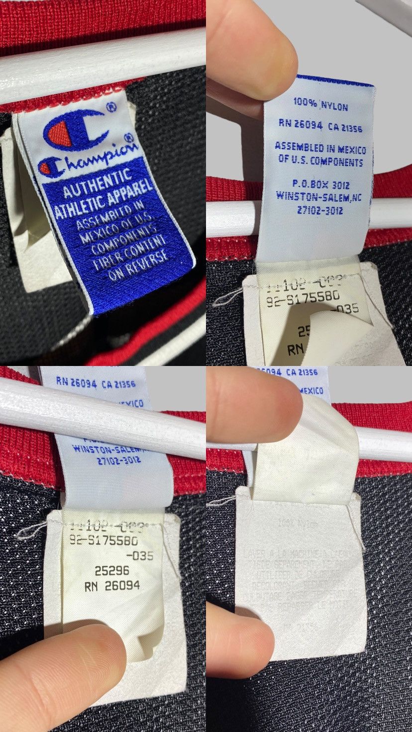 Champion Vintage 90s Champion NBA #23 Jordan Chicago Bulls Jersey USA Size US XXL / EU 58 / 5 - 23 Thumbnail