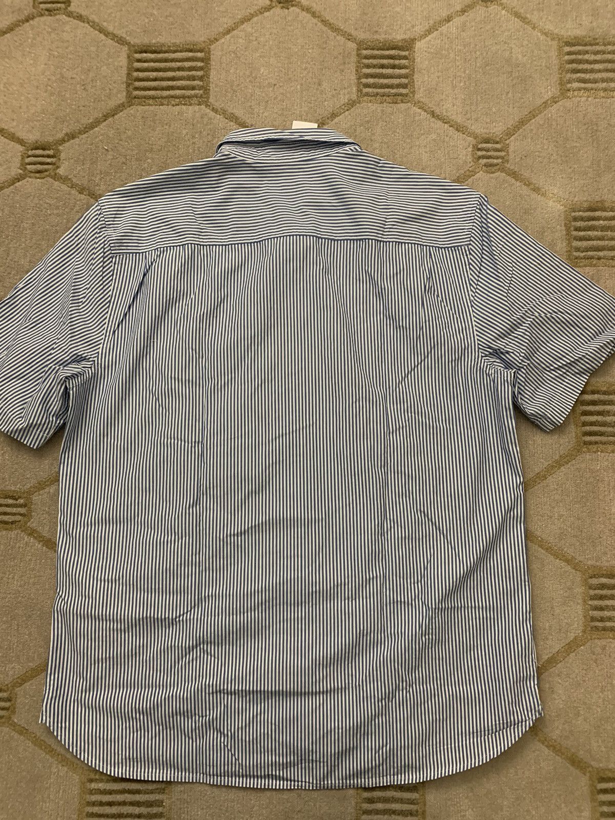 Outerknown Atlantic Poplin Short Sleeve Button Up Size US M / EU 48-50 / 2 - 6 Thumbnail