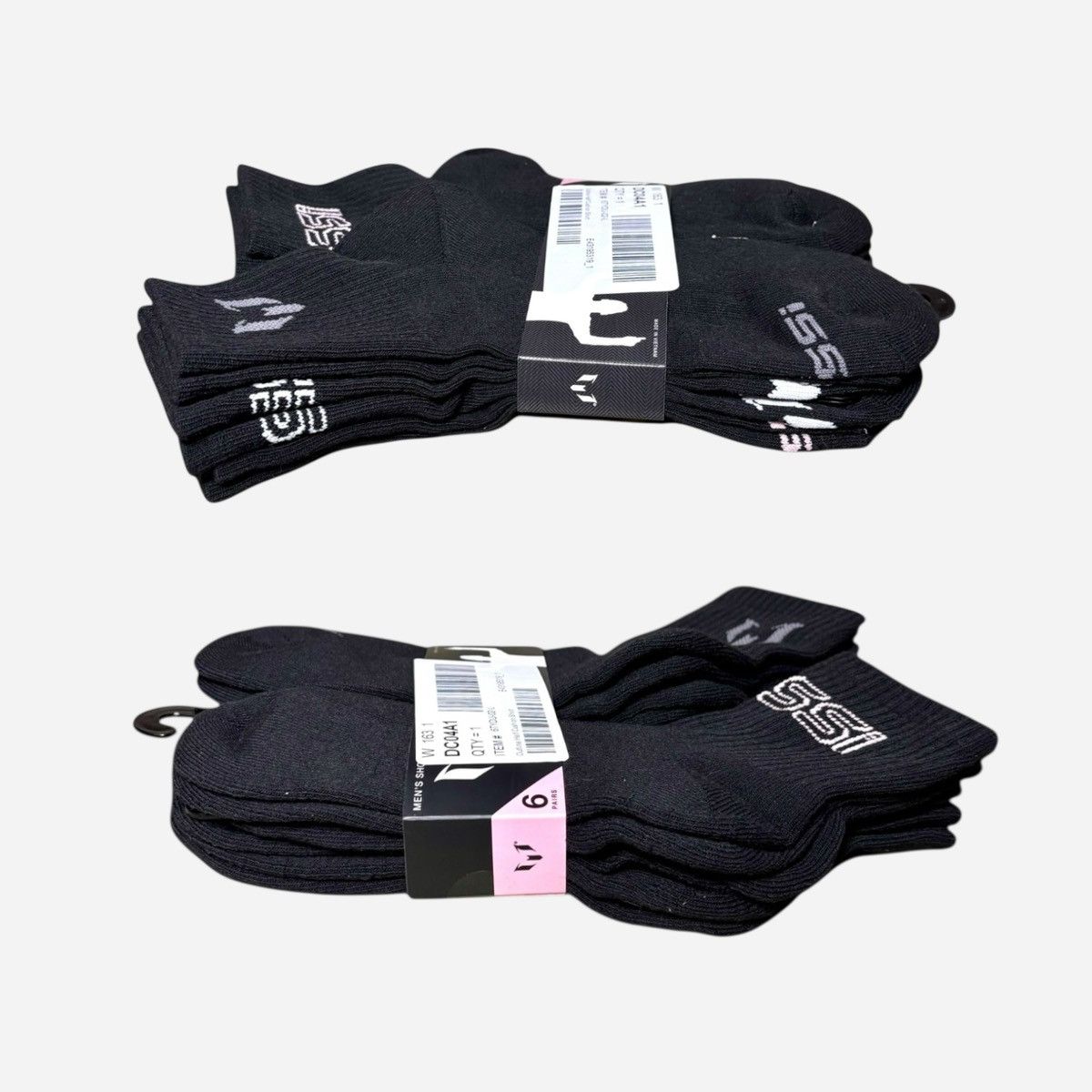Other Messi Collection Men’s Logo Quarter Socks 6-pack Sz 6-12 Size ONE SIZE - 7 Thumbnail