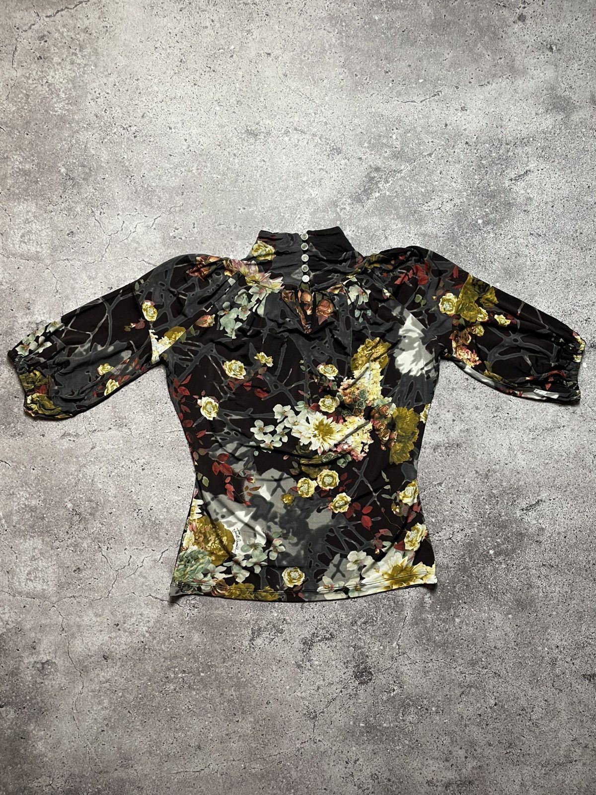 Just Cavalli Y2K Just Cavalli flover blouse Size M / US 6-8 / IT 42-44 - 2 Thumbnail