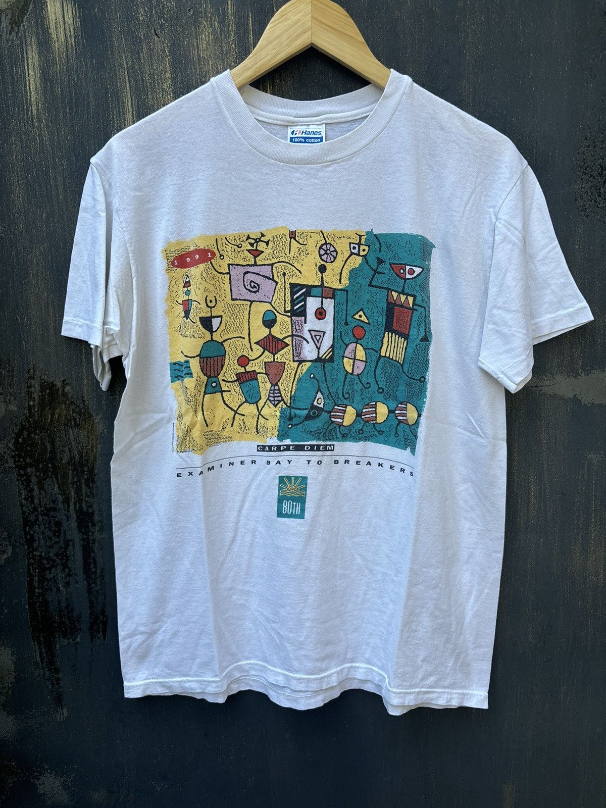 Vintage RARE! Vintage 90’s Art Carpe Diem Promo Size US L / EU 52-54 / 3 - 2 Thumbnail