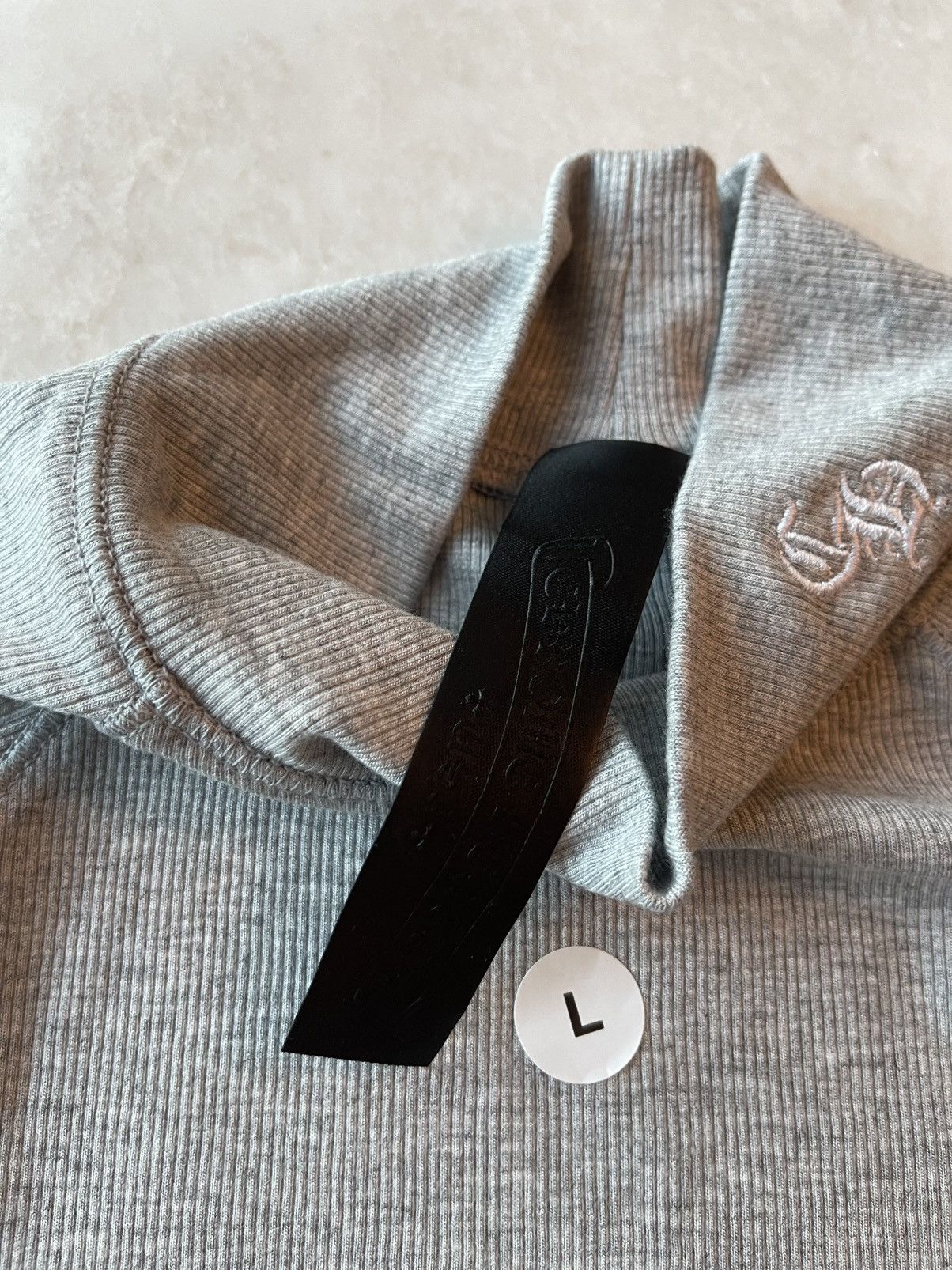 Chrome Hearts Chrome Hearts Grey Mockneck top Size L / US 10 / IT 46 - 2 Thumbnail