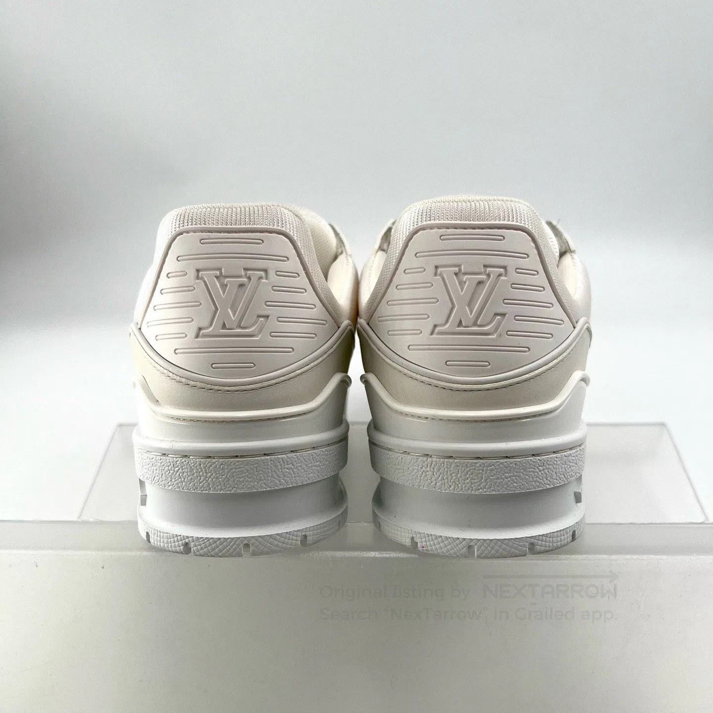 Louis Vuitton Louis Vuitton Trainer White Sneaker. Size US 5.5 / IT 35.5 - 3 Thumbnail