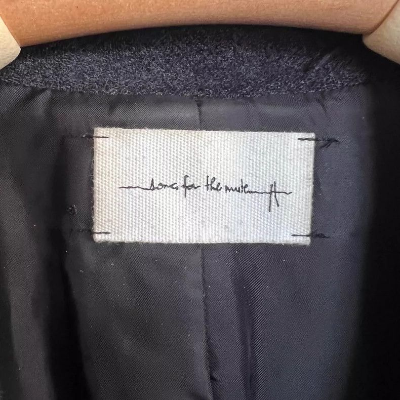 Song For The Mute Song For The Mute patched wool coat Size M / US 6-8 / IT 42-44 - 3 Thumbnail