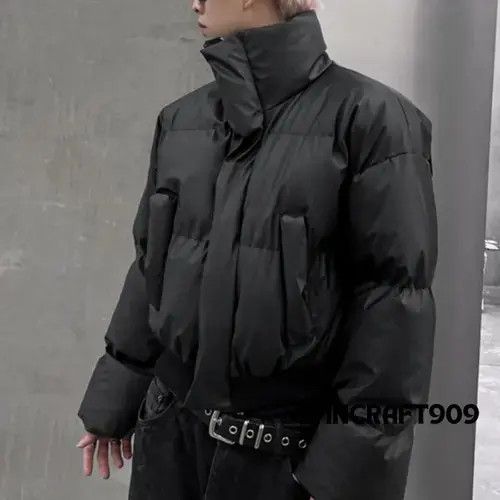 Other Black Long Neck Puffer Jacket Size US M / EU 48-50 / 2 - 2 Thumbnail