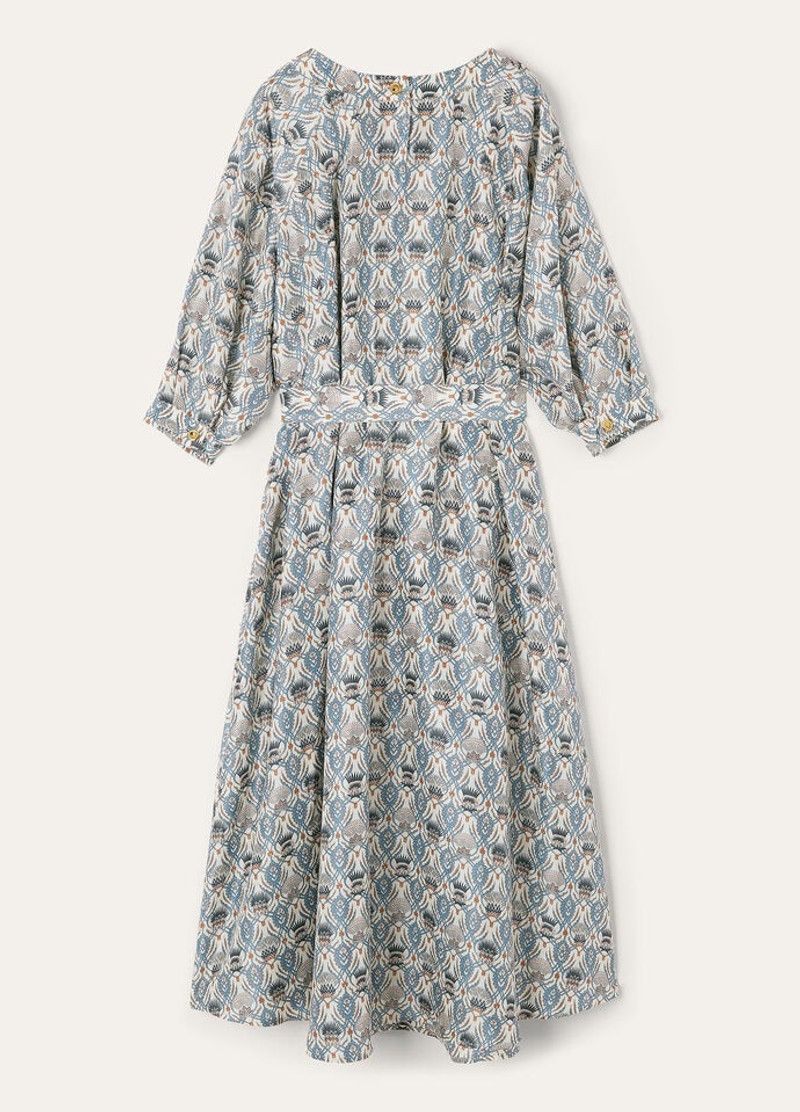 Loro Piana o1srvl11e0526 FAP6652 Mina Dress in Multicolor Size S / US 4 / IT 40 - 6 Thumbnail