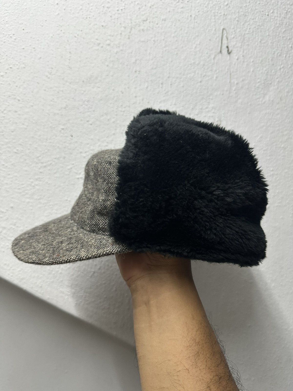 Vintage VTG Dorfman Pacific Ear Flap Faux Hat Size ONE SIZE - 3 Thumbnail