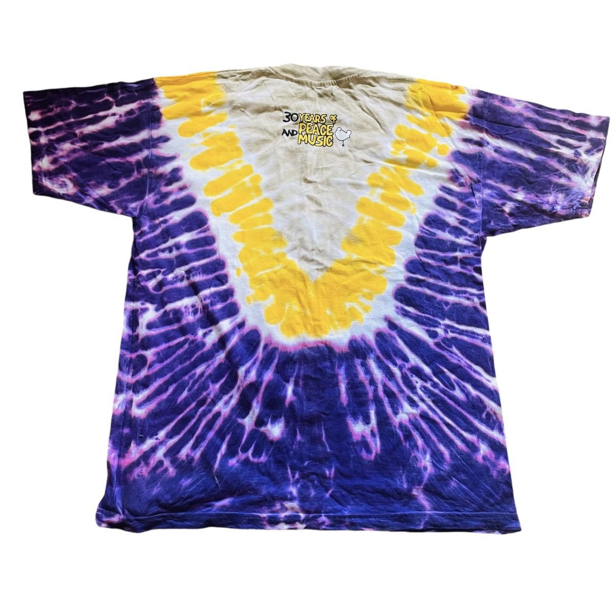 Vintage Vtg Woodstock 99 Volkswagen Bus Tie Dye Concert T-Shirt XL Size US XL / EU 56 / 4 - 4 Thumbnail