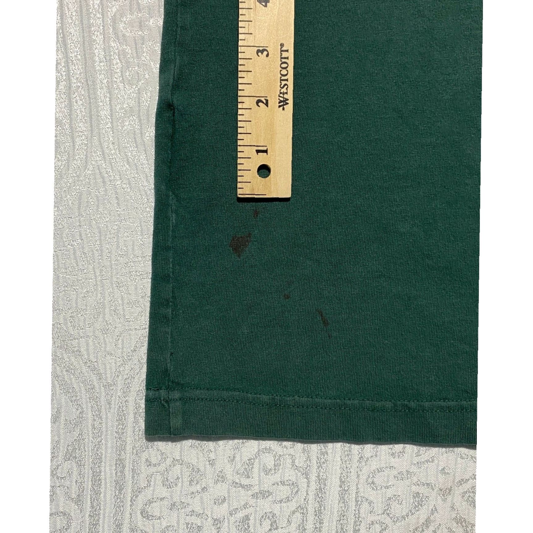 Carhartt VINTAGE Carhartt K87 Pocket T-Shirt Hunter Green Distressed Heavyweight Cotton Mens XL Boys? Size US XL / EU 56 / 4 - 2 Thumbnail