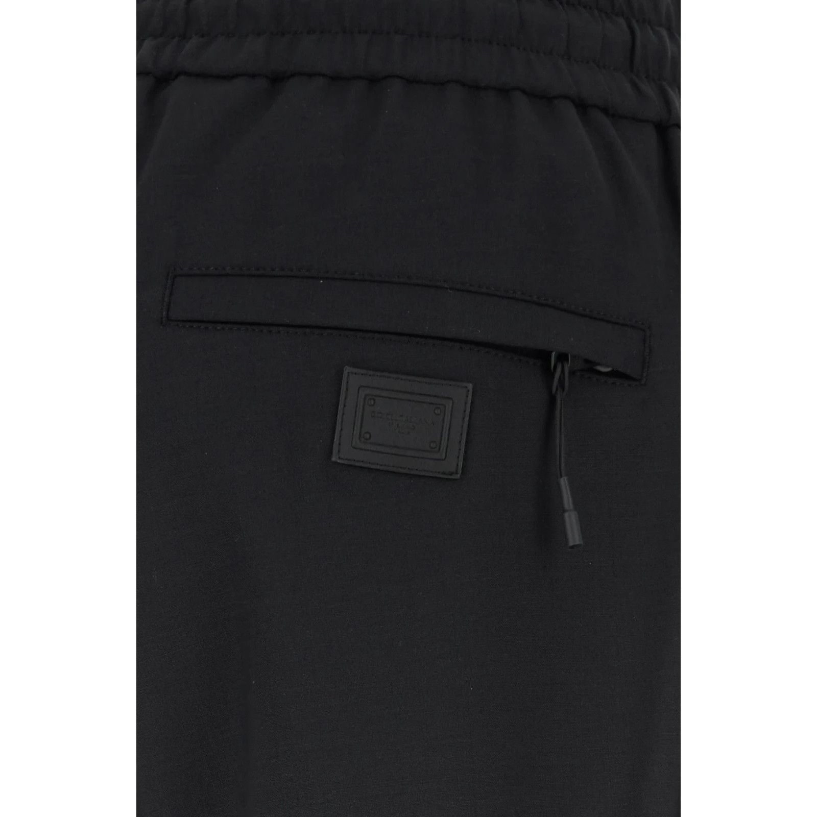 Dolce & Gabbana DOLCE&GABBANA Black Stretch Wool Blend Pants New & Authentic Size US 36 / EU 52 - 3 Thumbnail