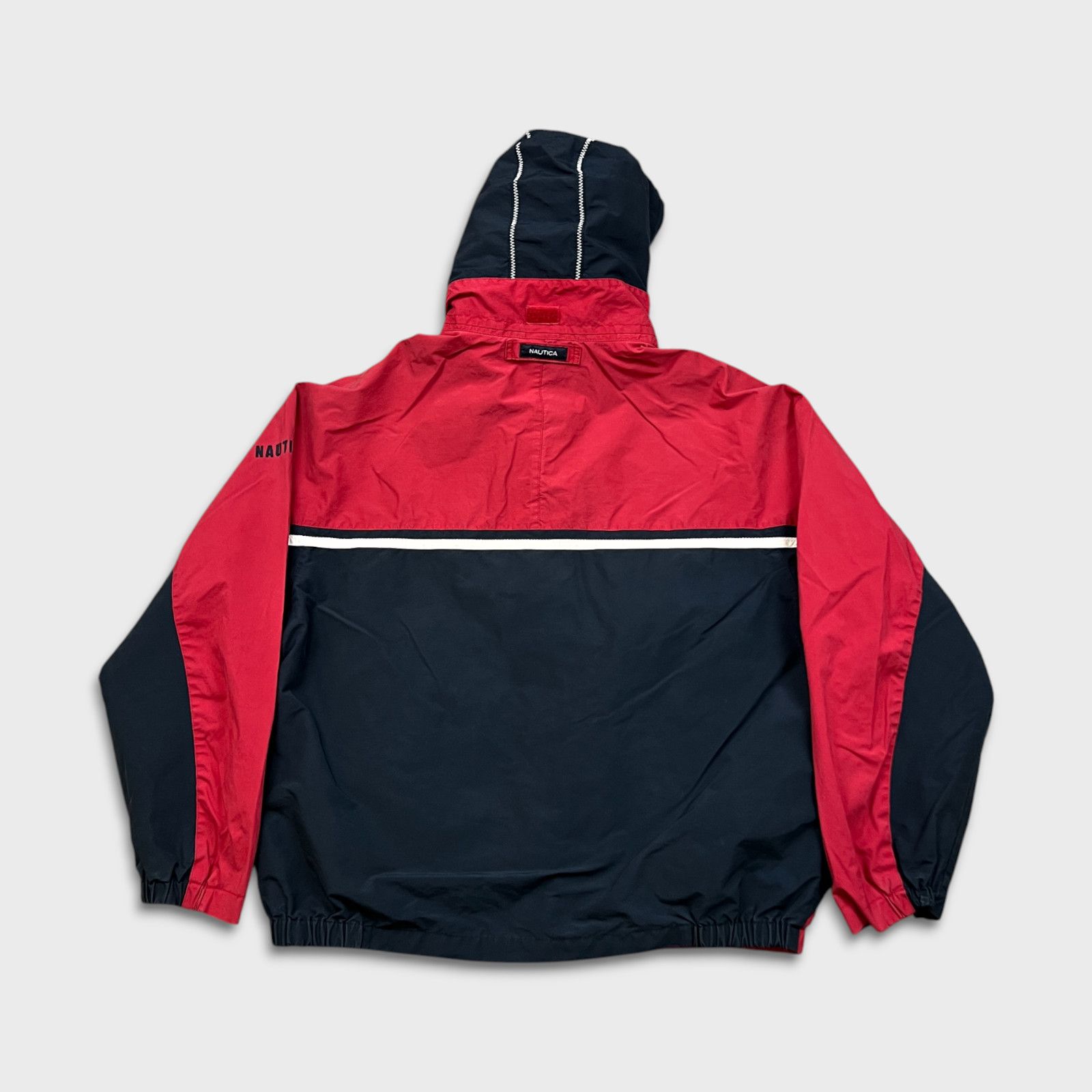 Nautica × Vintage Vintage Nautica Jacket Zip Outdoor Bomber Windbreaker Coat Size US XL / EU 56 / 4 - 7 Thumbnail