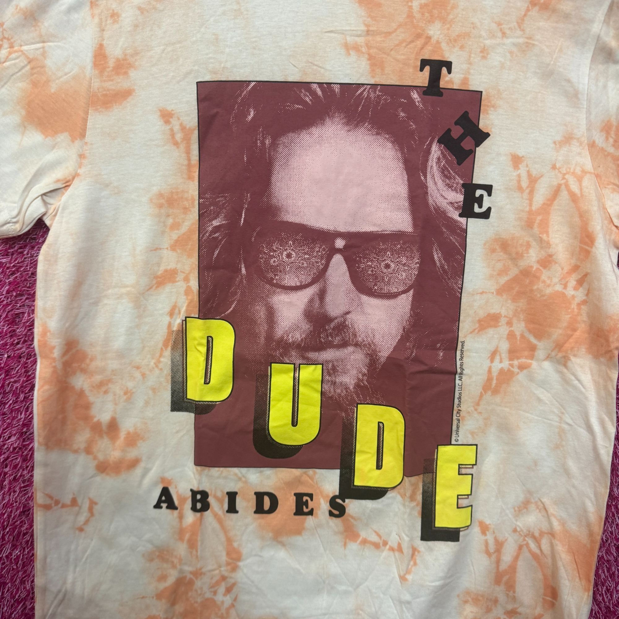 Old Navy The Big Lebowski The Dude Abides Coen Bros Movie Tie Dye M Size US M / EU 48-50 / 2 - 2 Thumbnail