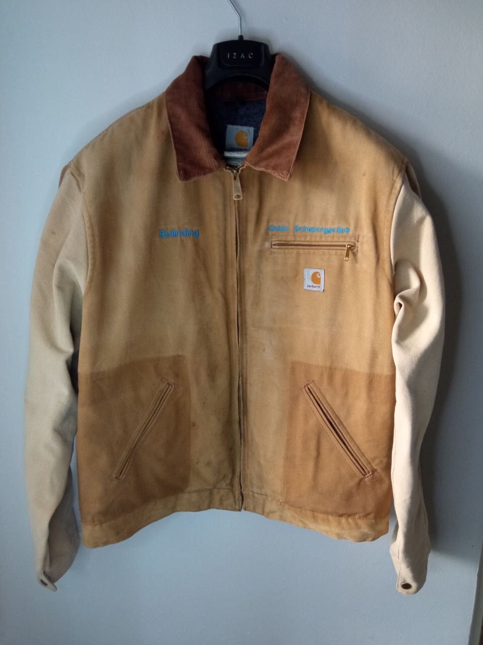 Carhartt × Vintage Carhartt Detroit EJ001 BRN faded Size US L / EU 52-54 / 3 - 1 Thumbnail