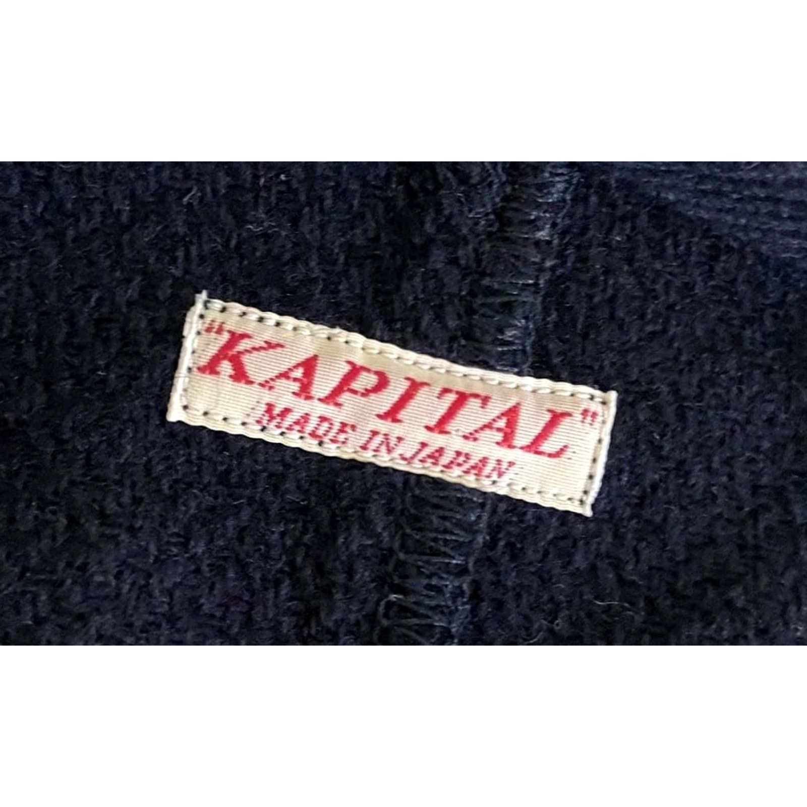 Kapital KAPITAL Beach Pan Vest Ladies Size 1 Navy Black good condition Pre-owned Size S / US 4 / IT 40 - 7 Thumbnail