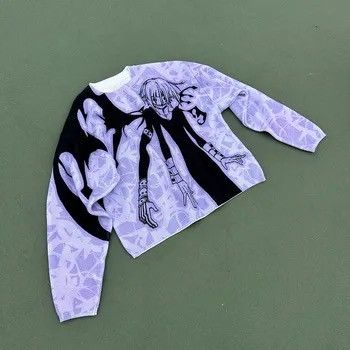 Cartoon Girl sweater Pullover