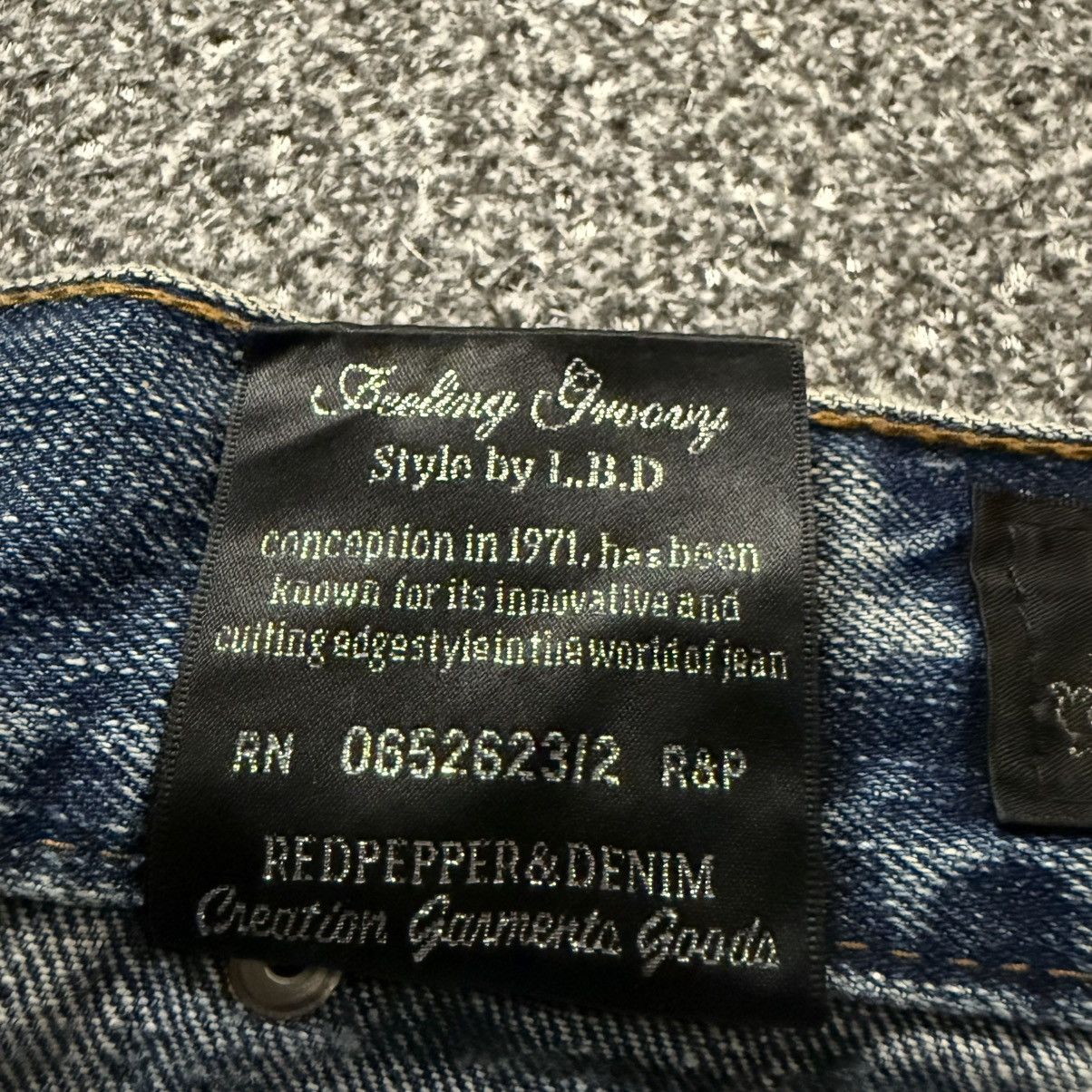 If Six Was Nine 🇯🇵🔥 Japanese Seditionaries LGB Ripped Paint Denim Size US 30 / EU 46 - 15 Thumbnail