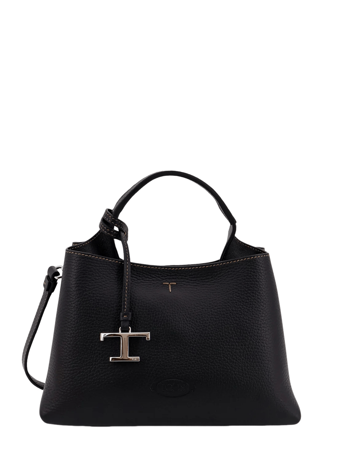 Tod's TOD'S Micro Black Leather Shoulder Bag New Size ONE SIZE - 1 Thumbnail