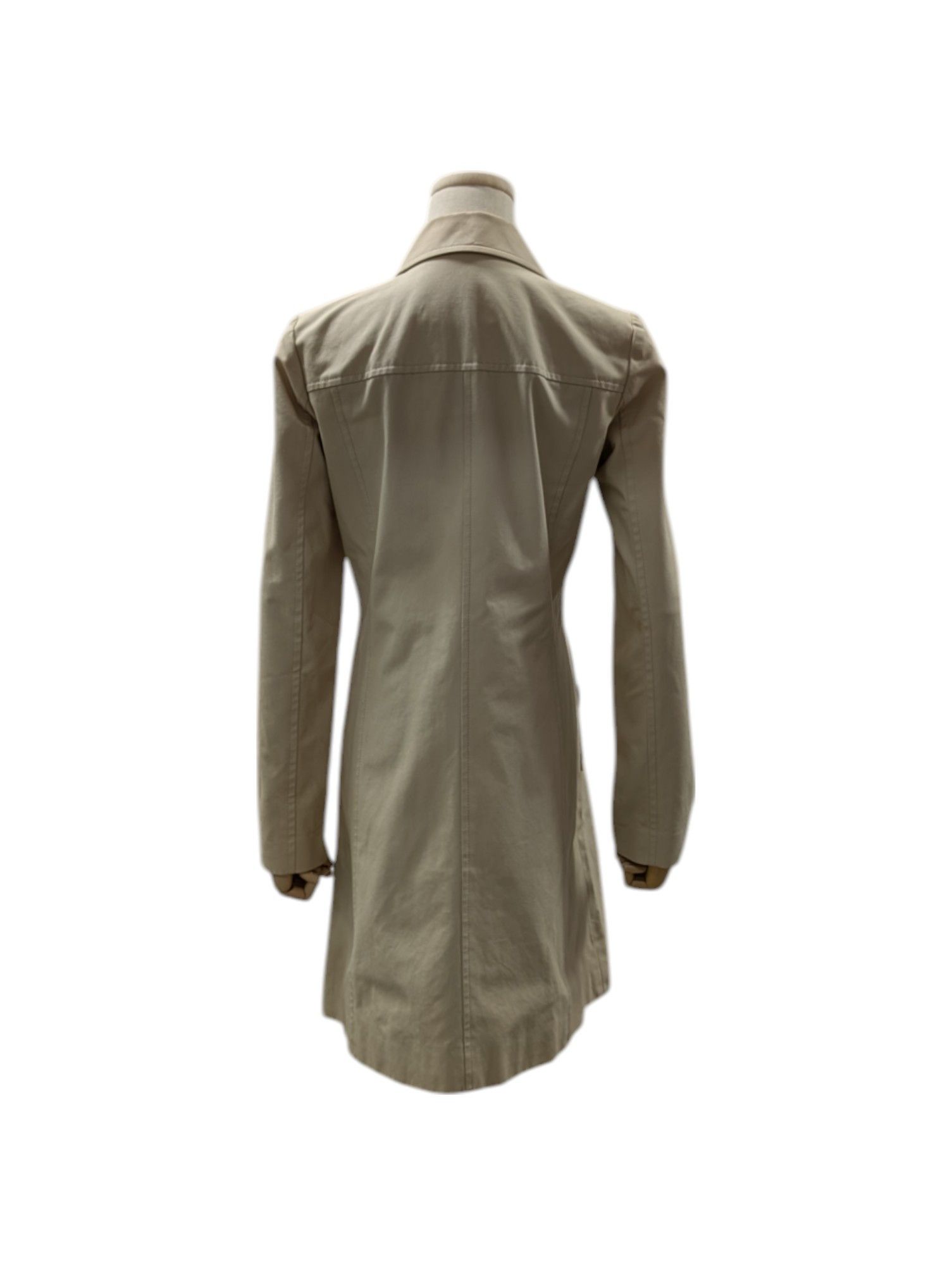 Burberry Beige Cotton Trench coat Size S / US 4 / IT 40 - 2 Thumbnail
