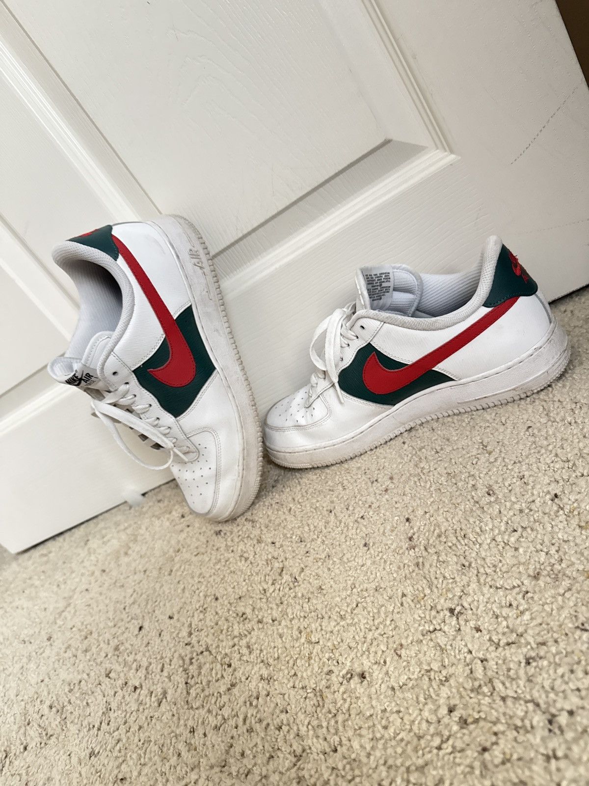 Nike Nike iD “Gucci” Air Force One Size US 11 / EU 44 - 1 Thumbnail