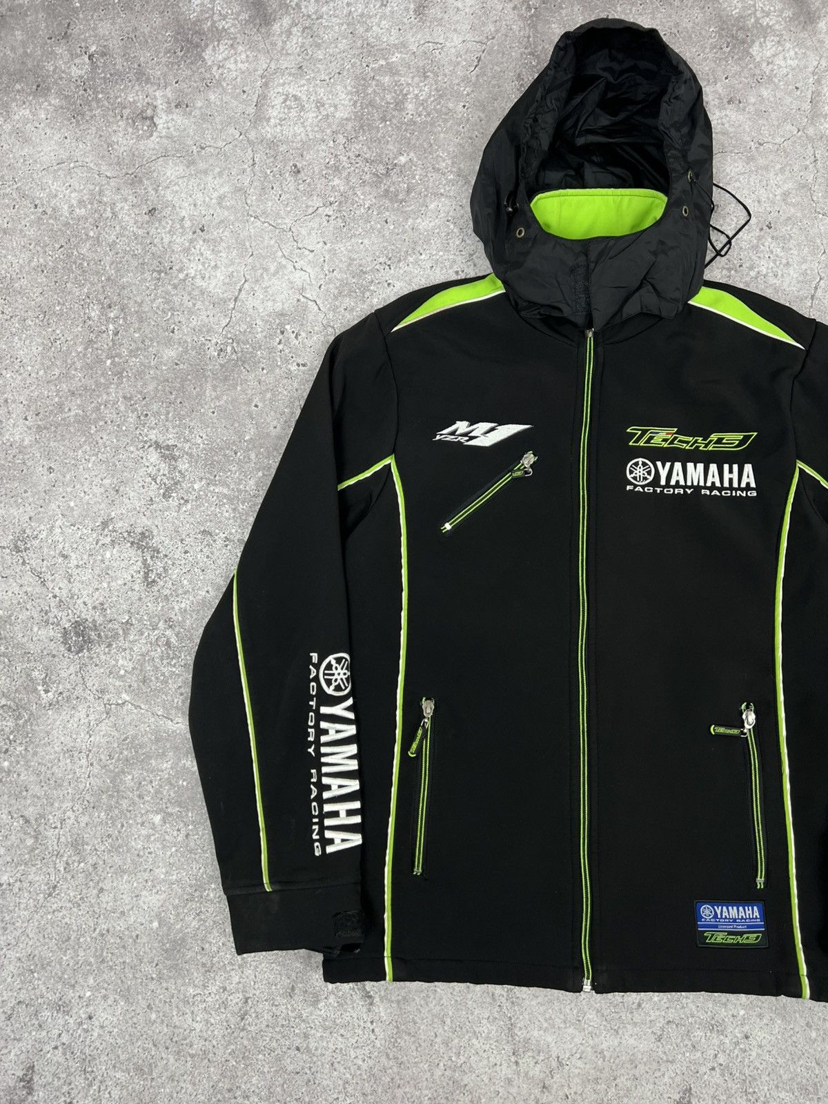 Yamaha Yamaha Racing Hooded Jacket Size US XS / EU 42 / 0 - 2 Thumbnail