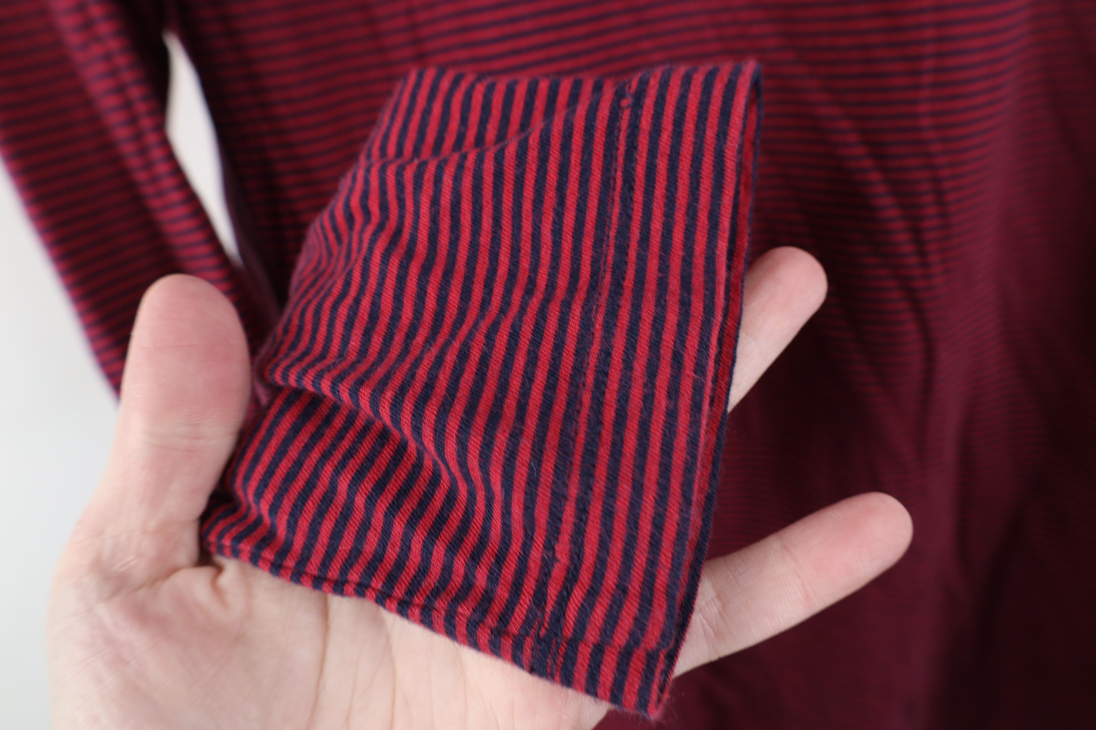 J.Crew Vintage Y2K J Crew Lightweight Turtleneck T-Shirt Red Size XL / US 12-14 / IT 48-50 - 6 Thumbnail