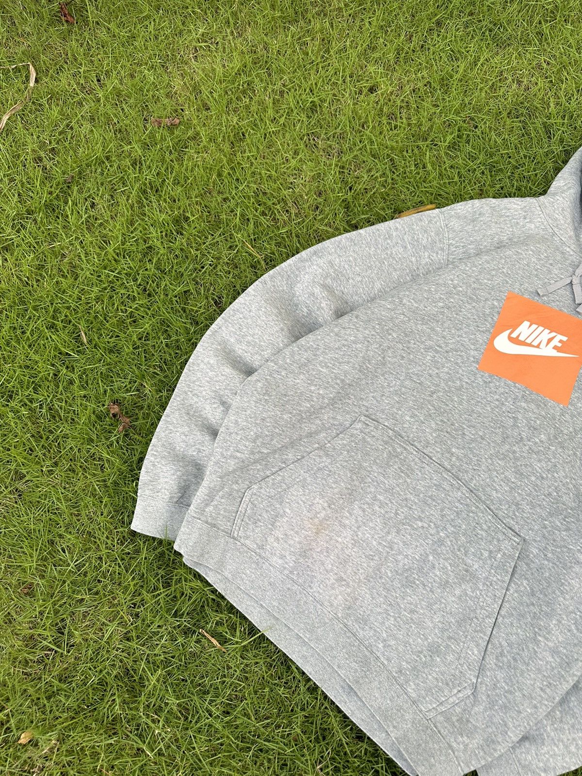 Nike × Vintage NIKE VINTAGE BIG LOGO STREETWEAR HOODIE Size US XL / EU 56 / 4 - 3 Thumbnail