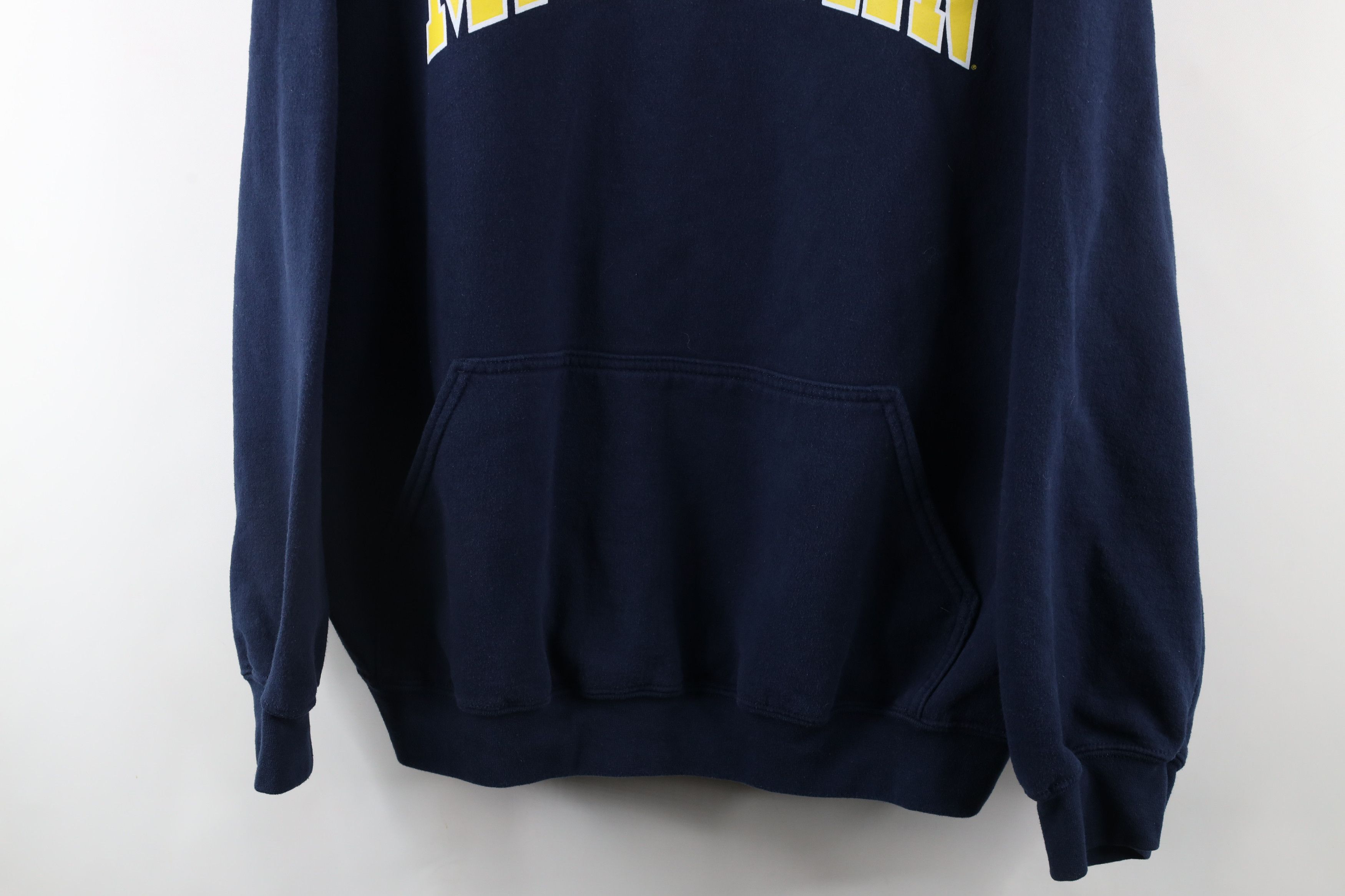 Vintage Vintage 90s Out University of Michigan Hoodie Sweatshirt Size ONE SIZE - 3 Thumbnail