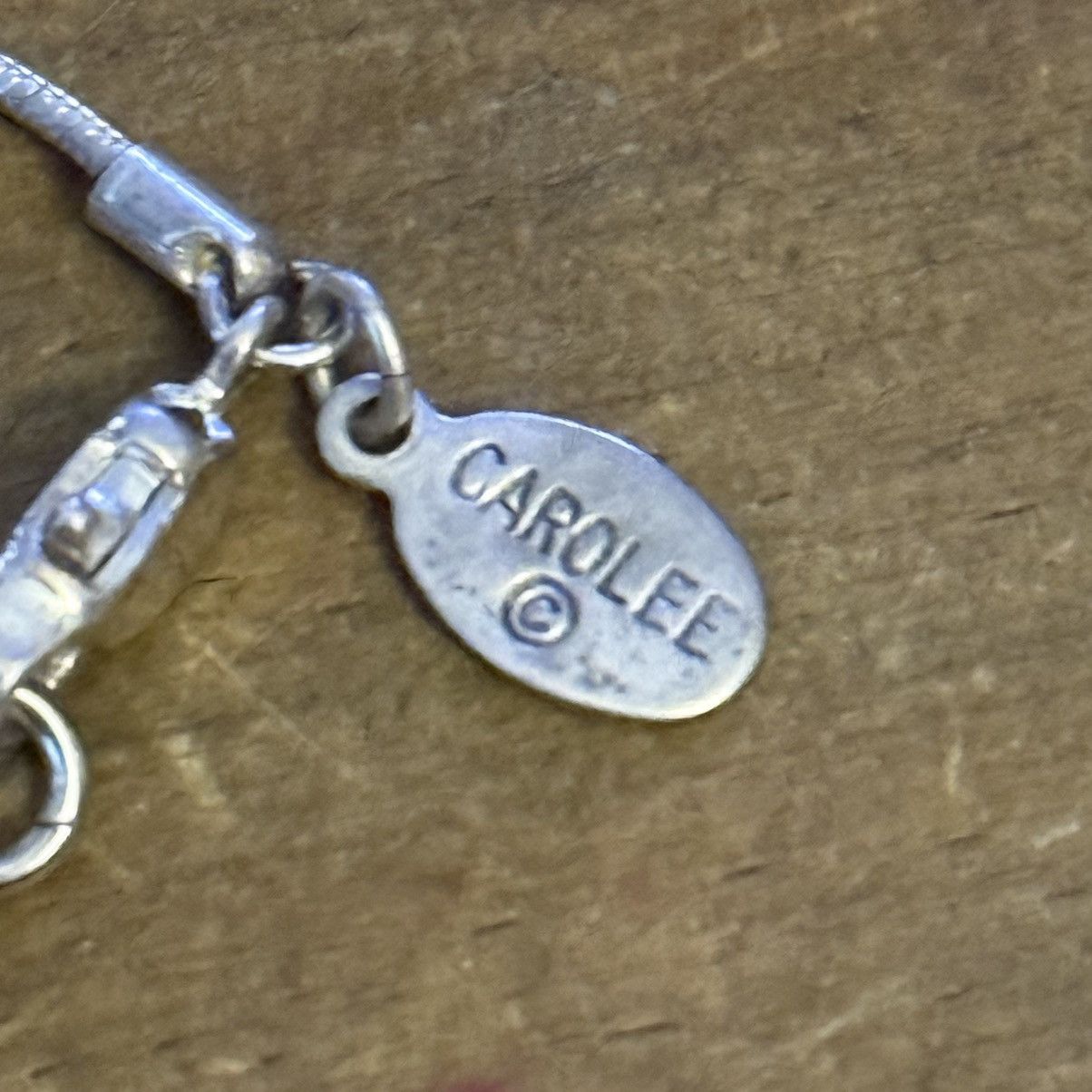 Vintage Vintage Carolee silver tone station bead necklace Size ONE SIZE - 4 Thumbnail