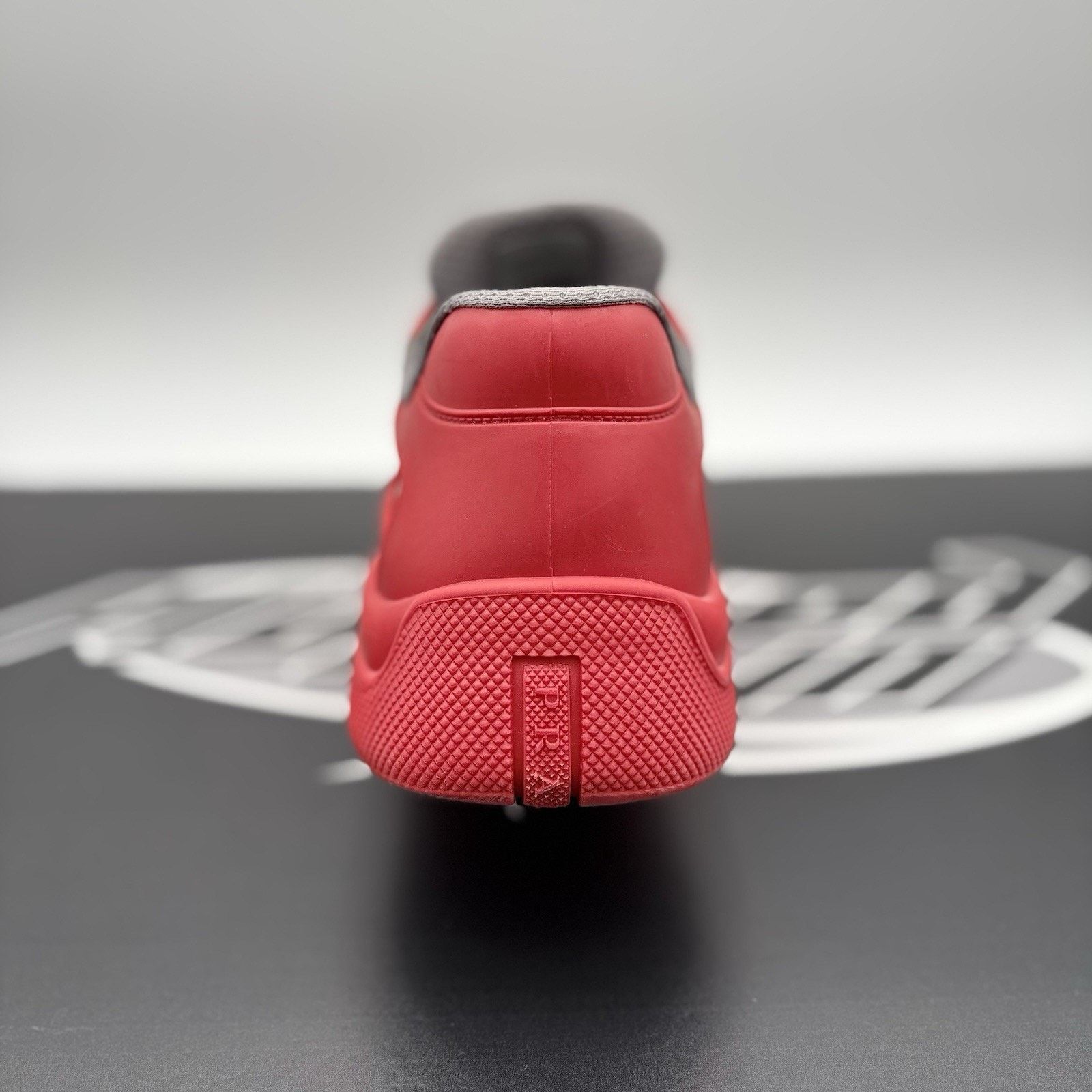 Prada Prada America's Cup Soft Rubber ' Red ' | GREAT CONDITION! Size US 11 / EU 44 - 12 Thumbnail