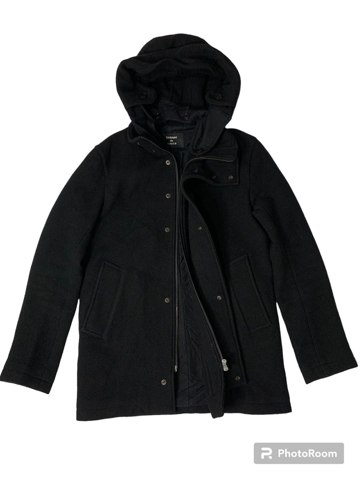 CABANE de ZUCCa × Issey Miyake × Zucca Cabane De zucca Wool Jacket Size US S / EU 44-46 / 1 - 5 Thumbnail