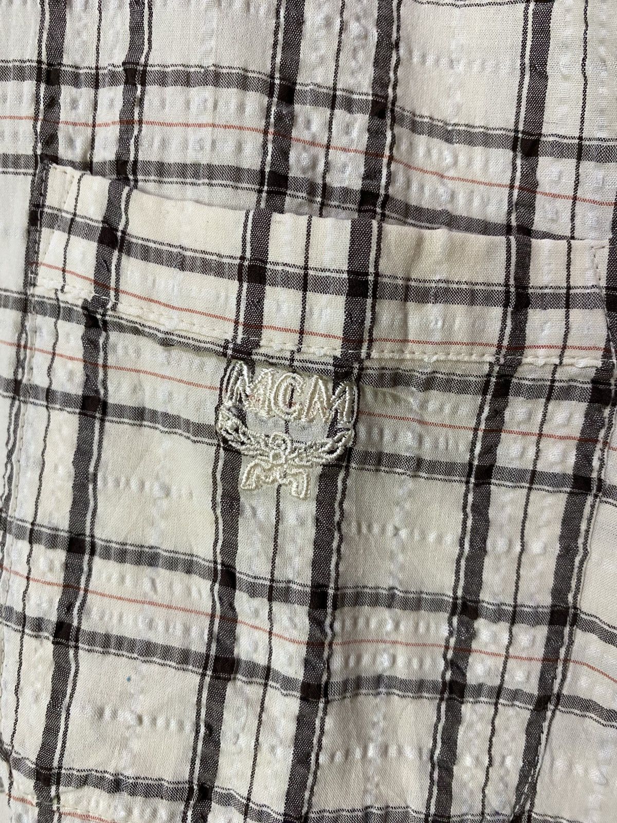 MCM Mcm Legere Plaid Shirt Size US M / EU 48-50 / 2 - 4 Thumbnail