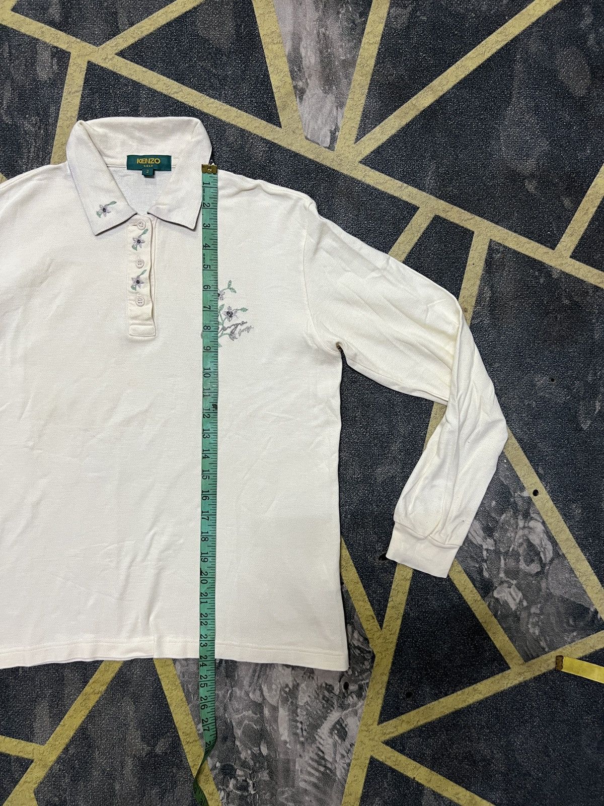Designer × Kenzo Retro Kenzo Golf Floral Embroidery Size M / US 6-8 / IT 42-44 - 14 Thumbnail