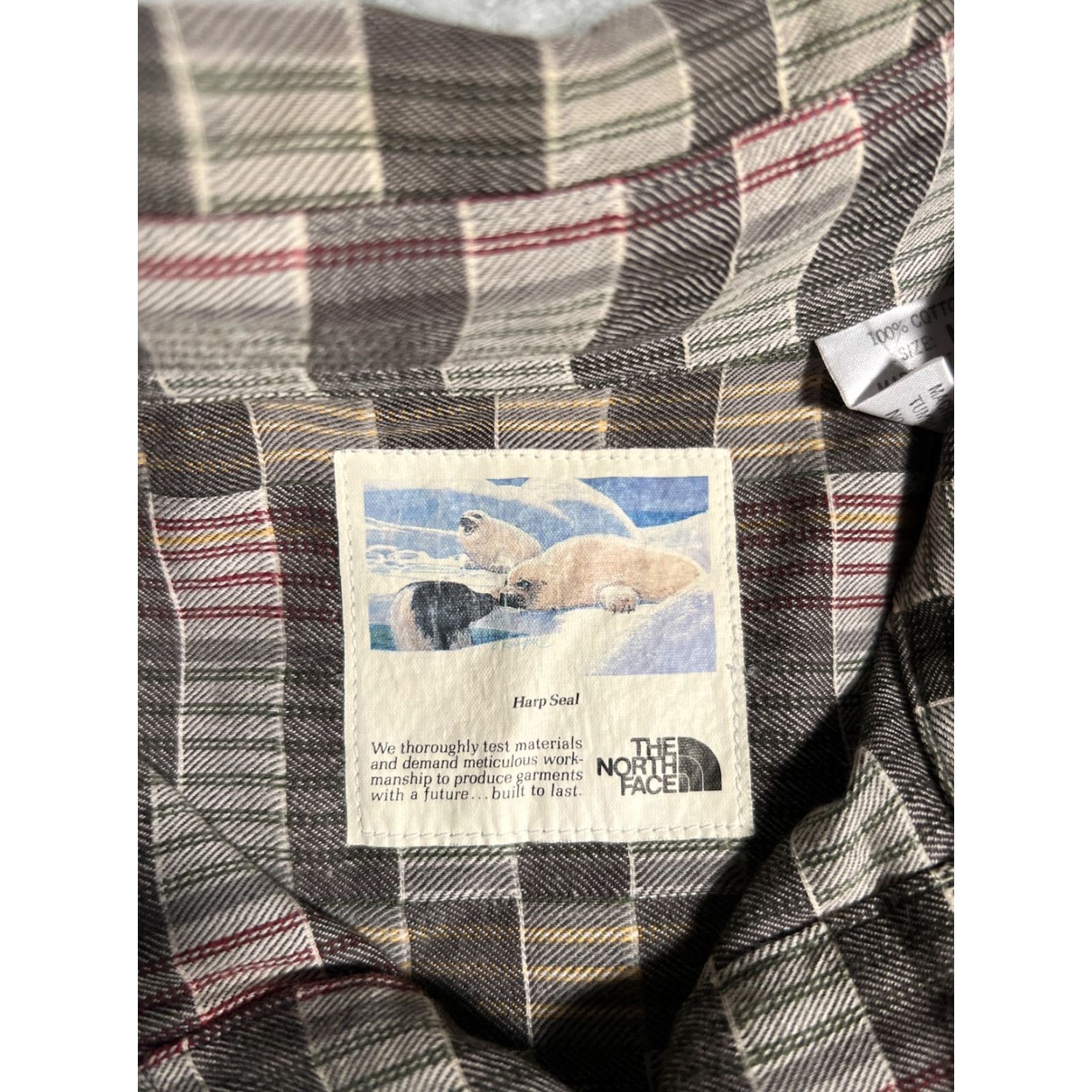 The North Face The North Face Shirt Mens M Brown Button Up Check Retro 100% Cotton Size US M / EU 48-50 / 2 - 7 Thumbnail