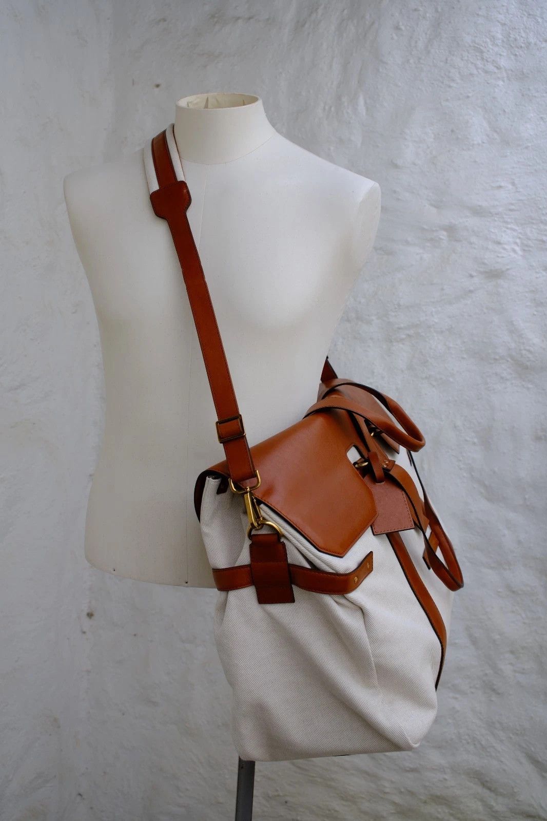 Brunello Cucinelli New Brunello Cucinelli Holdall Bag Weekender Travel Brown Size ONE SIZE - 5 Thumbnail