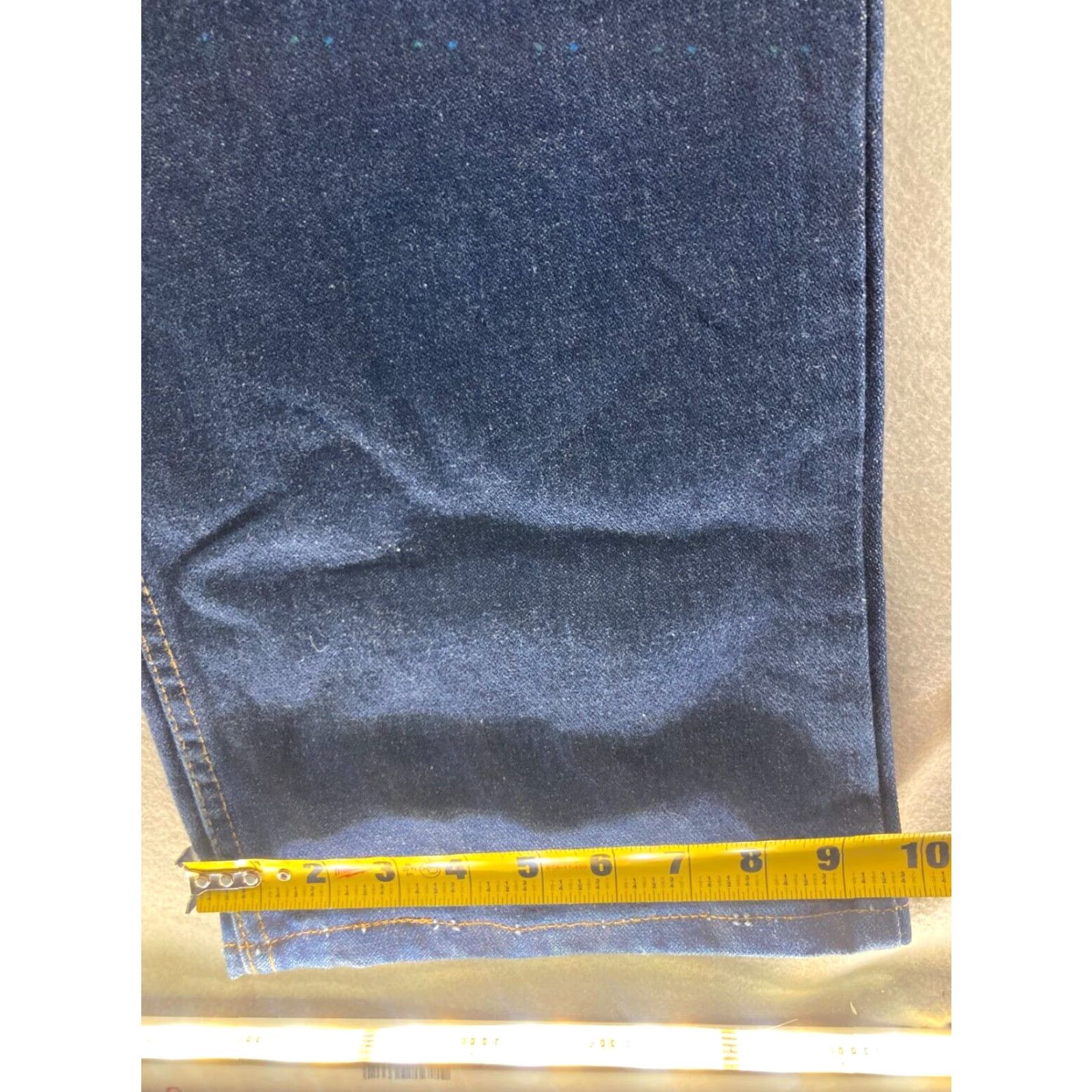 Denime Tyndale FR Jeans Mens 42x32 USA Made Cotton Denim Straight Leg NWT Size US 42 / EU 58 - 5 Thumbnail