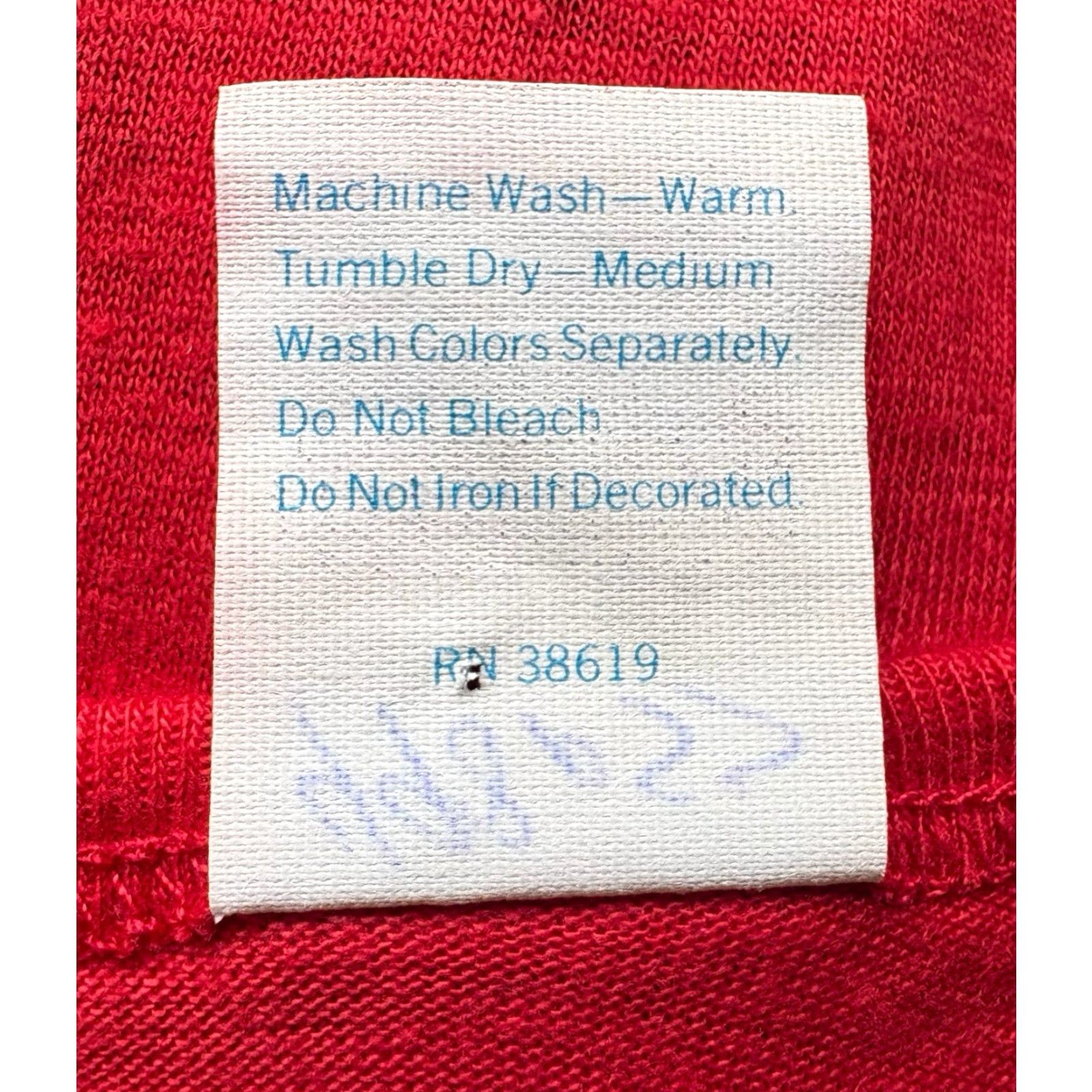 Anvil VINTAGE land shark tank top shirt Mens S NOS NWS 90s USA made Anvil red 50/50 cotton poly 90s theme Tank Top Mens Size US S / EU 44-46 / 1 - 6 Thumbnail