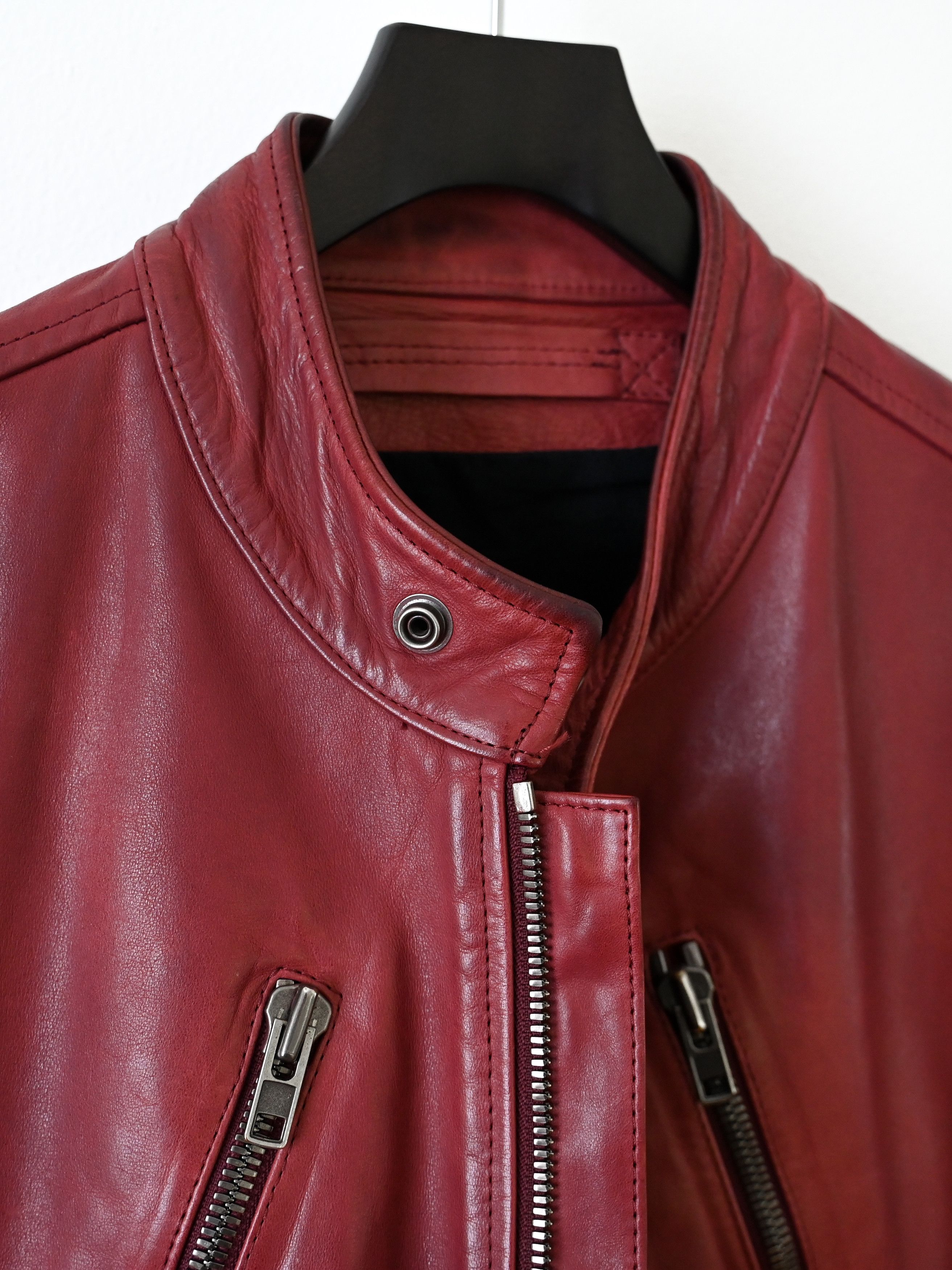 Maison Margiela 5 Zip Leather Moto Jacket Size US M / EU 48-50 / 2 - 13 Thumbnail