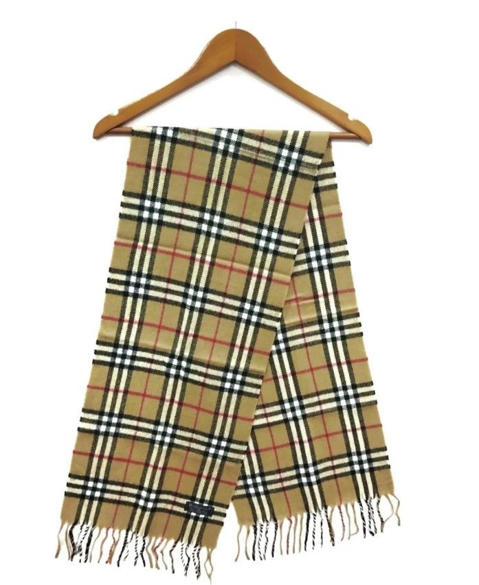 Burberry Vintage Burberry Scarf / Muffler / Neckwear Cashmere Size ONE SIZE - 1 Thumbnail