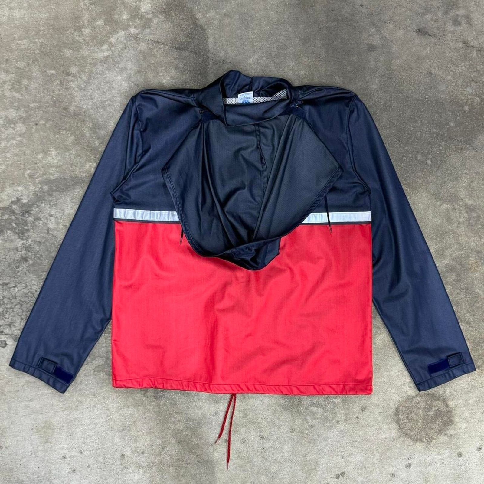 Adidas Medium - Vintage adidas 1980s rednavy Size US M / EU 48-50 / 2 - 3 Thumbnail