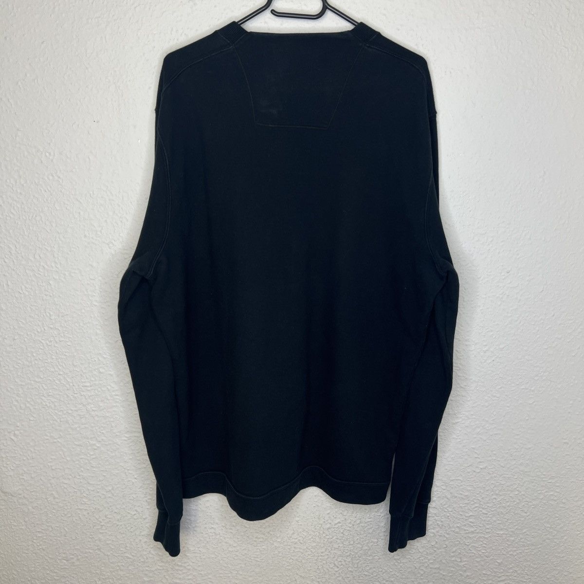 C.P. Company C.P. Company Sweatshirt Black Logo Crewneck Retro Y2K Drill Size US XL / EU 56 / 4 - 8 Thumbnail