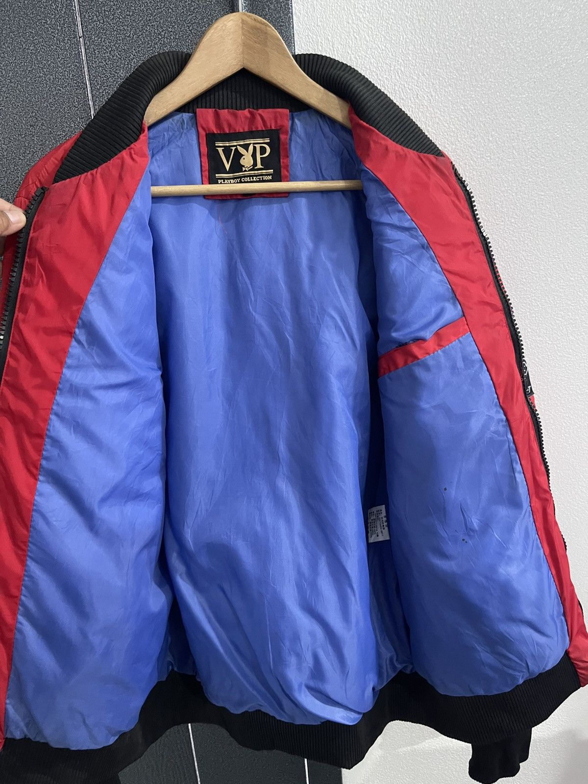 Playboy Playboy Quilted Design With Patches Bomber Jacket Size US XL / EU 56 / 4 - 11 Thumbnail