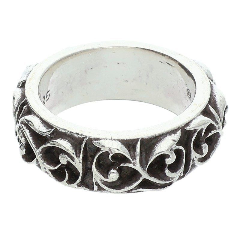 Chrome Hearts Chrome Hearts Eternity Vine Band Silver Ring Size ONE SIZE - 2 Thumbnail